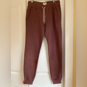 MATE THE LABEL Fleece Front Seam Jogger